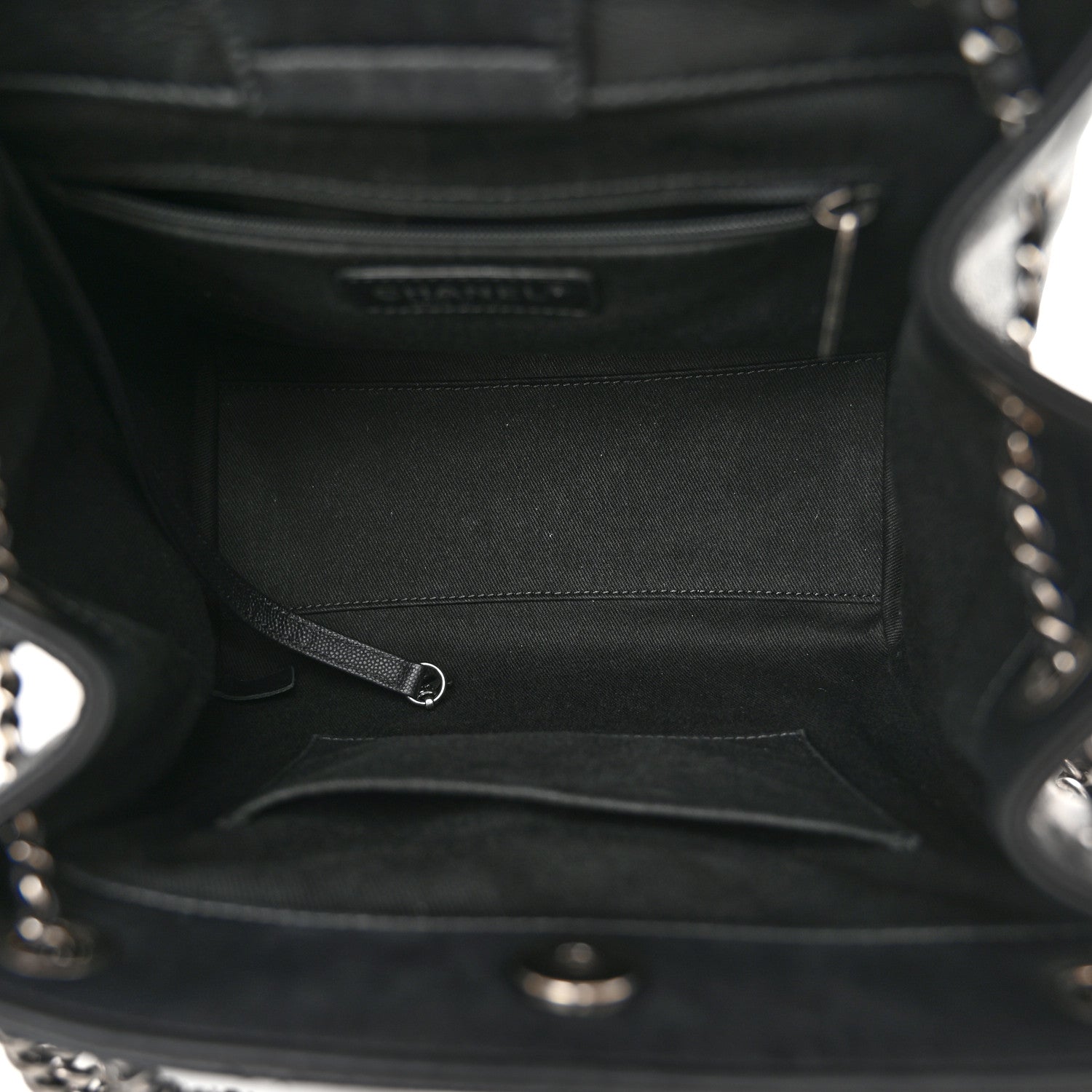 Chanel Caviar Quilted Medium CC Bucket Bag Black 5 of 13