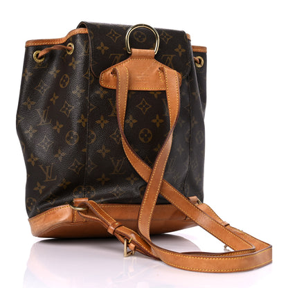 Louis Vuitton Monogram Montsouris MM Backpack 3 of 32