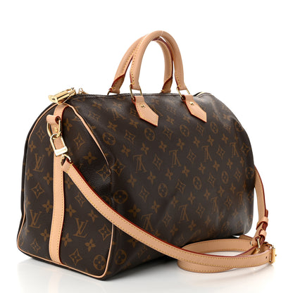 Louis Vuitton Monogram Speedy Bandouliere 35 3 of 10