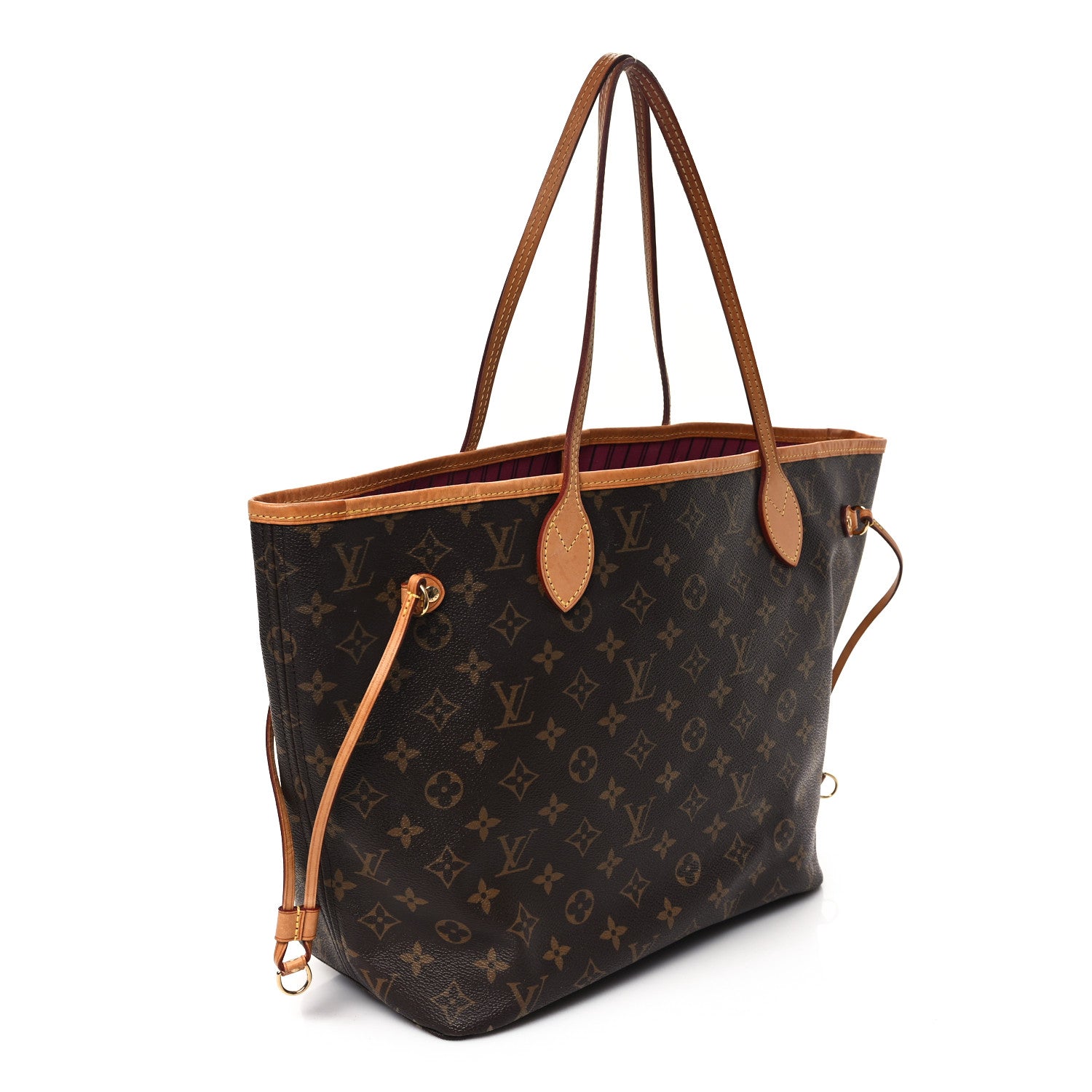 Louis Vuitton Monogram Hawaii V Neverfull MM Hot Pink 4 of 16