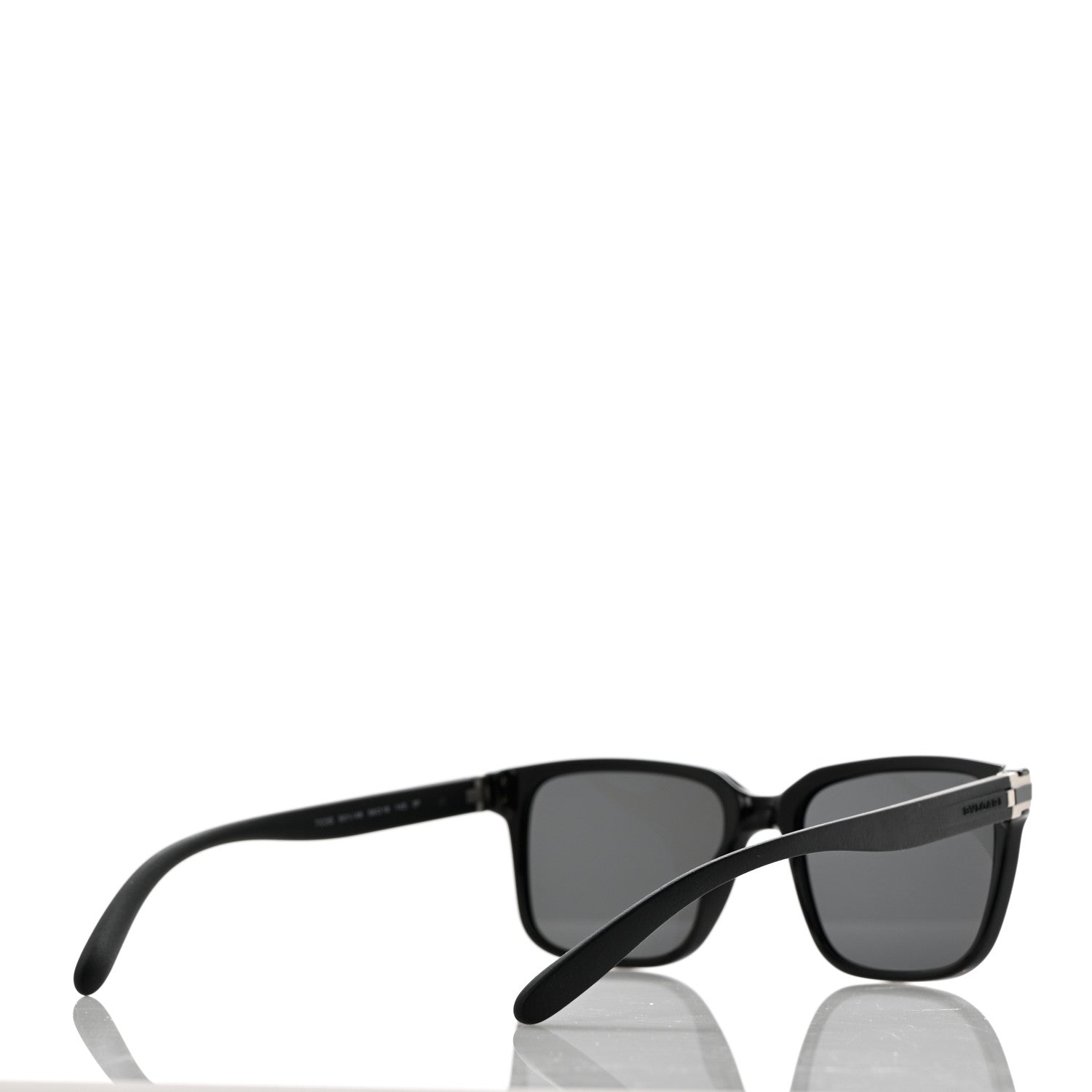 Bulgari Acetate Sunglasses 7036 Black 4 of 7