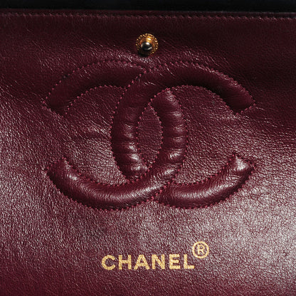 Chanel Lambskin Quilted Medium Double Flap Black 7 of 9
