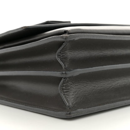 Saint Laurent Smooth Calfskin Medium Monogram Sunset Satchel Asphalt 10 of 13