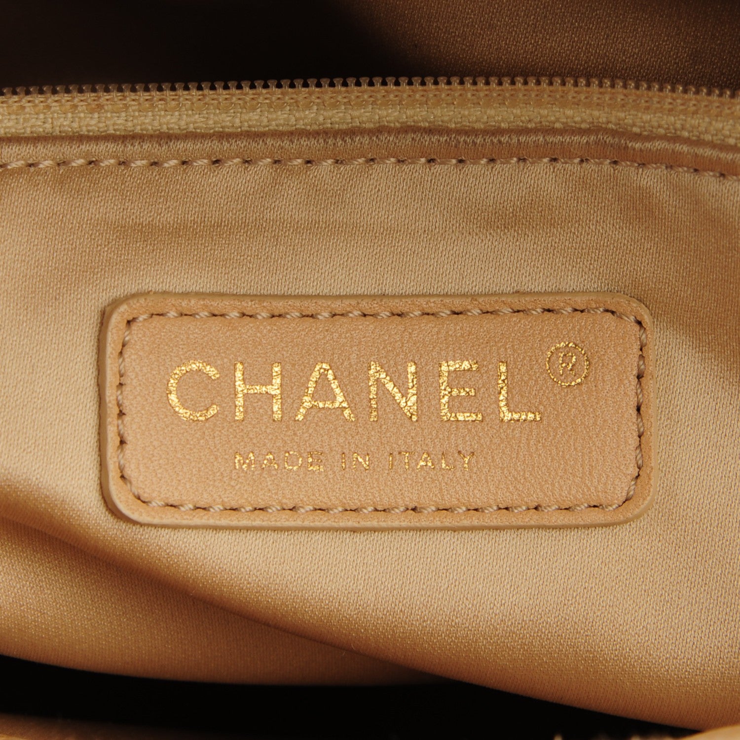 Chanel Caviar Quilted Grand Shopping Tote GST Beige Clair 6 of 7