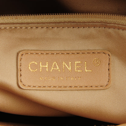 Chanel Caviar Quilted Grand Shopping Tote GST Beige Clair 6 of 7