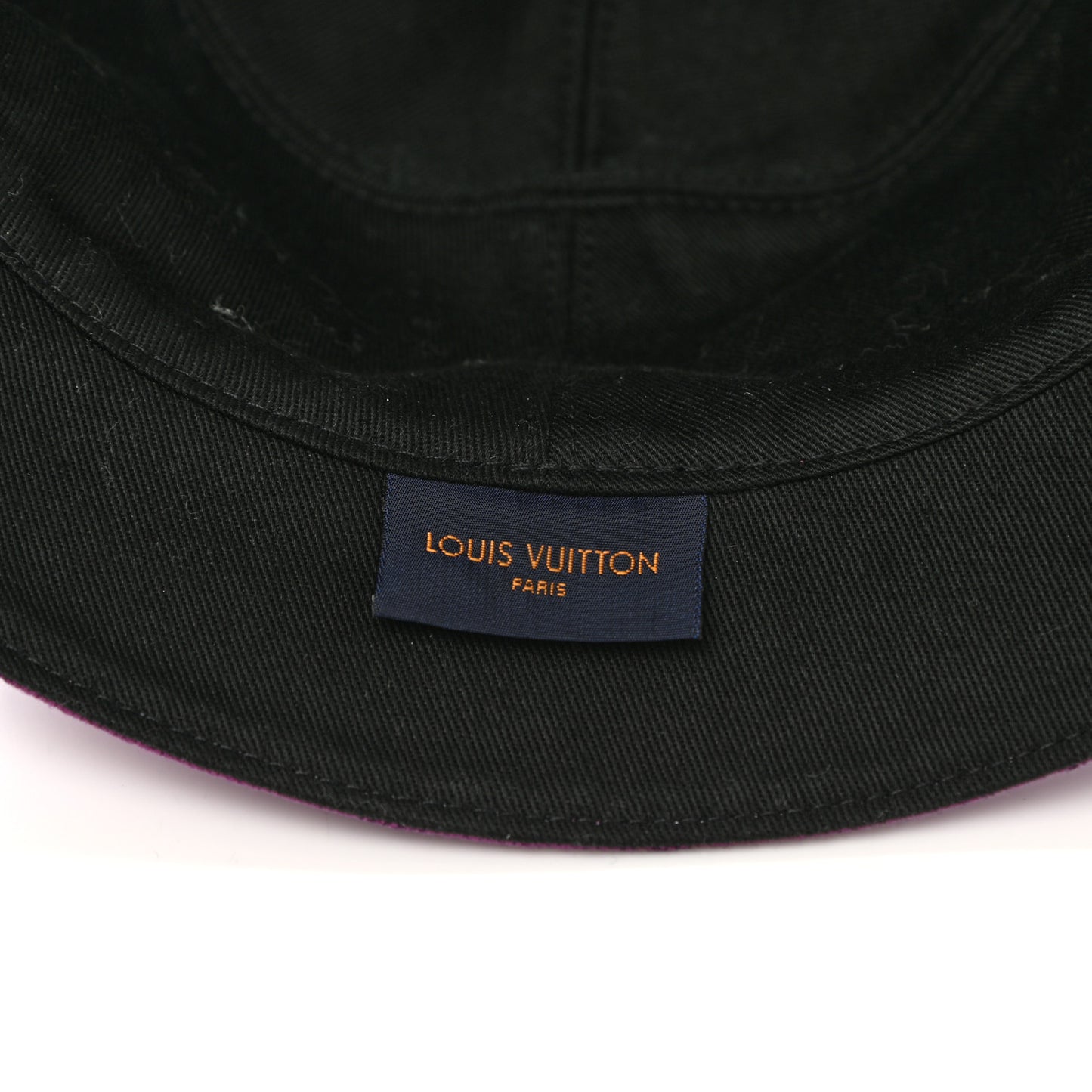 Monogram Denim Transformable Bob Bucket Hat M Purple