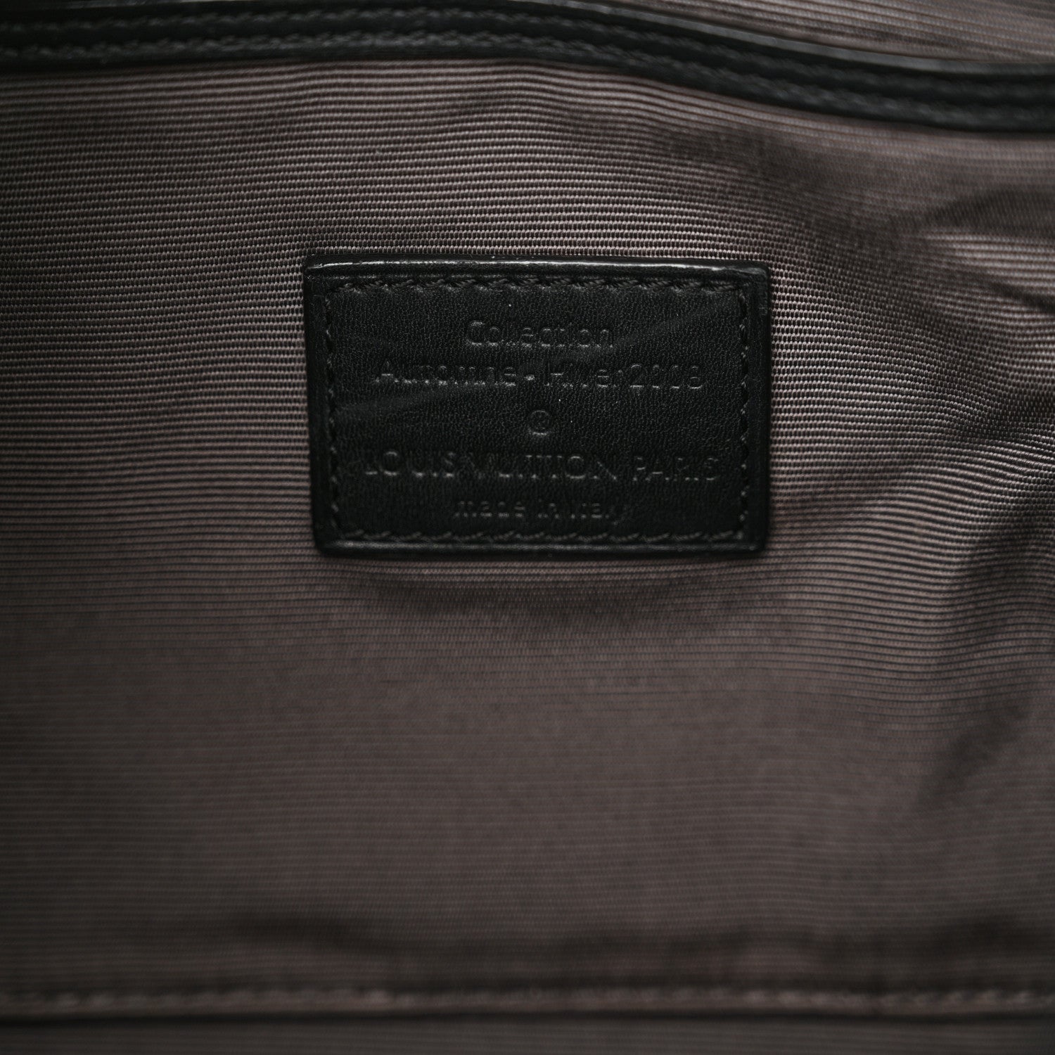 Louis Vuitton Calfskin Embossed Mini Cube Speedy Black 6 of 10