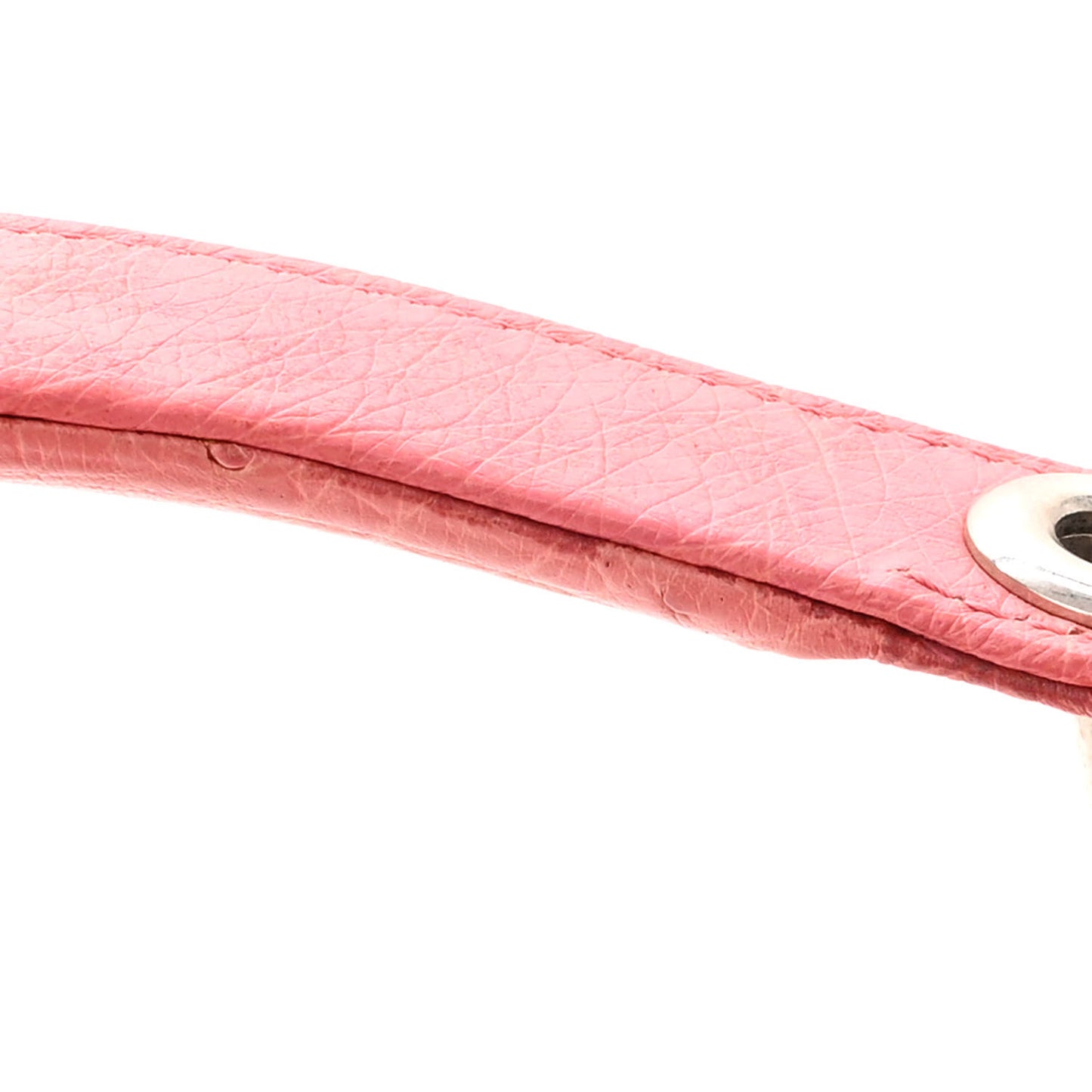 Ostrich Medium Lady Dior Pink