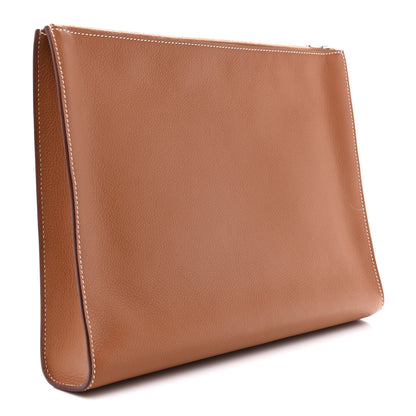Hermes Evercolor Zipengo GM Toiletry Pouch Gold 3 of 7