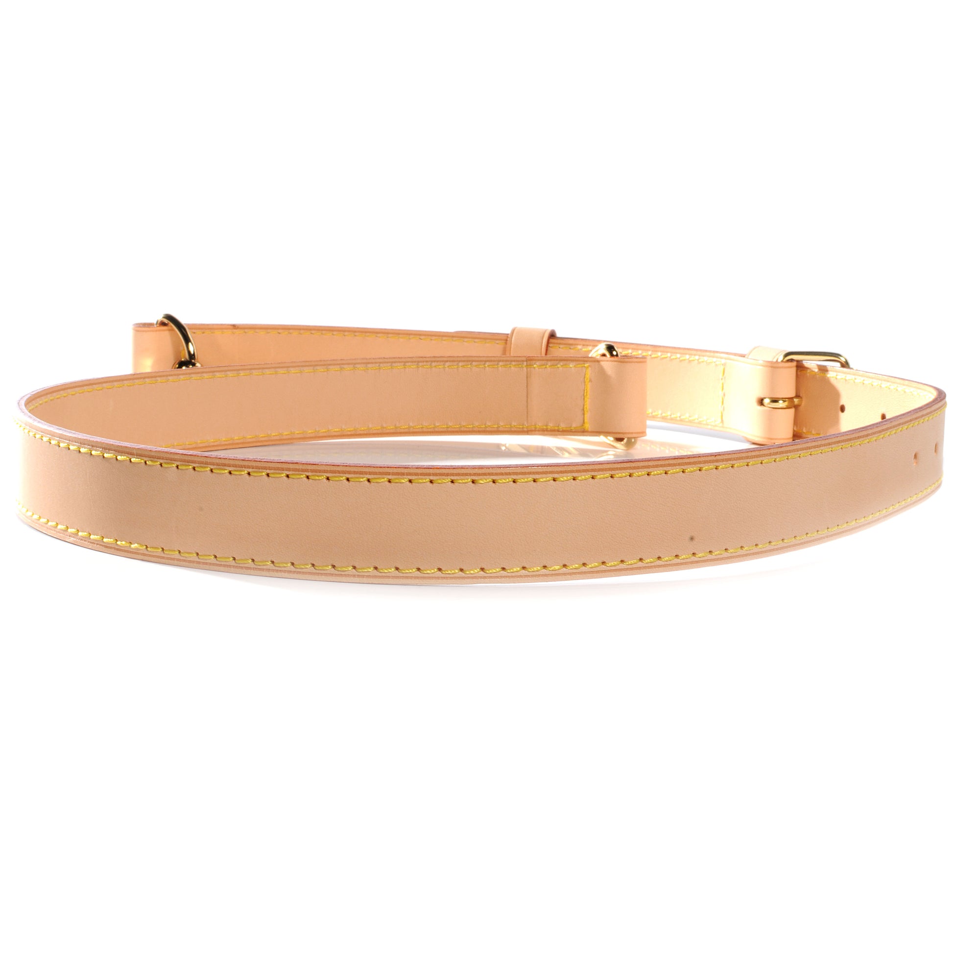 Louis Vuitton Vachetta Leather Adjustable Keepall Shoulder Strap 4 of 4