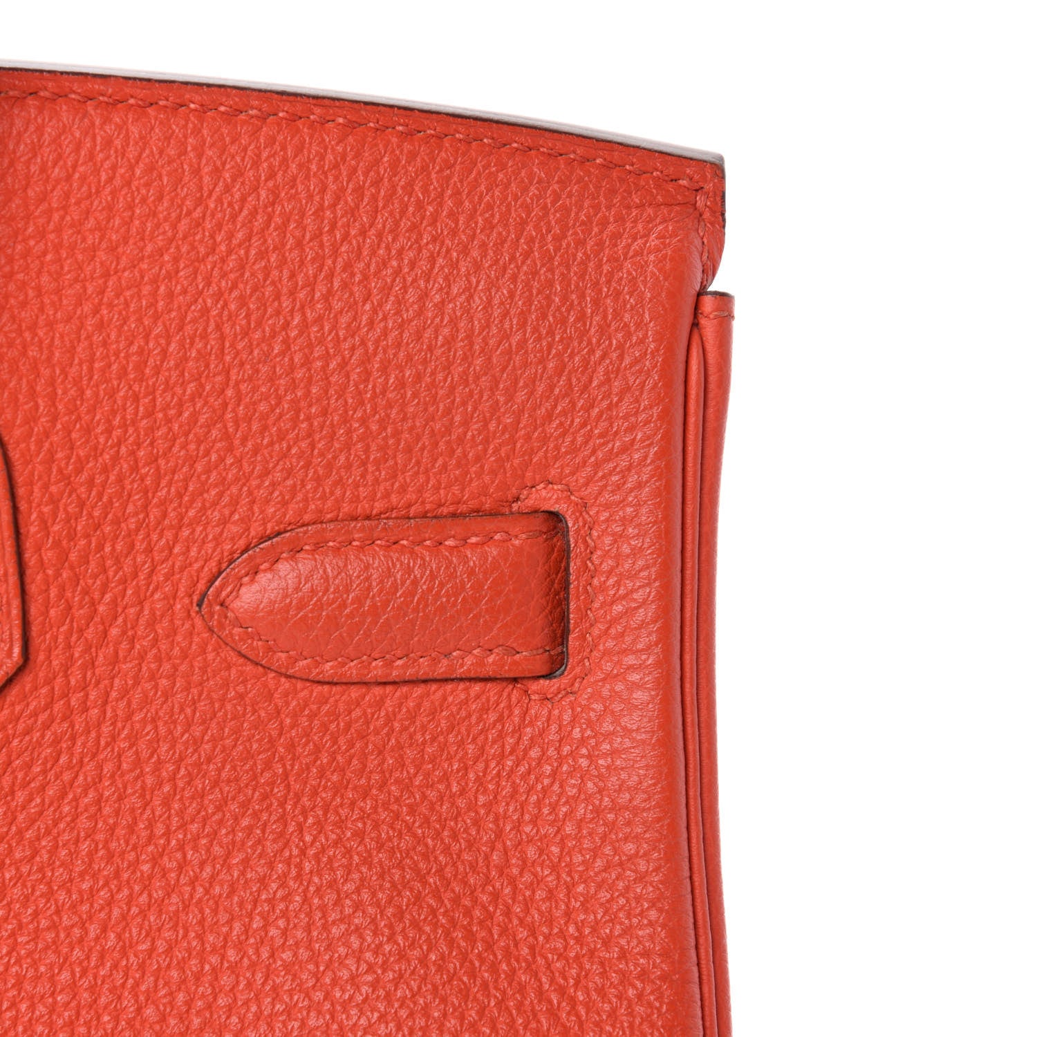 Hermes Togo Birkin 30 Capucine 9 of 34
