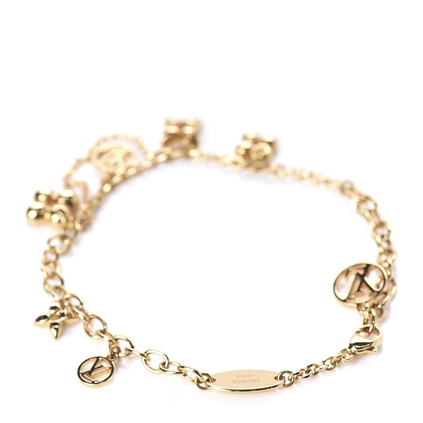 Metal Monogram Blooming Supple Bracelet