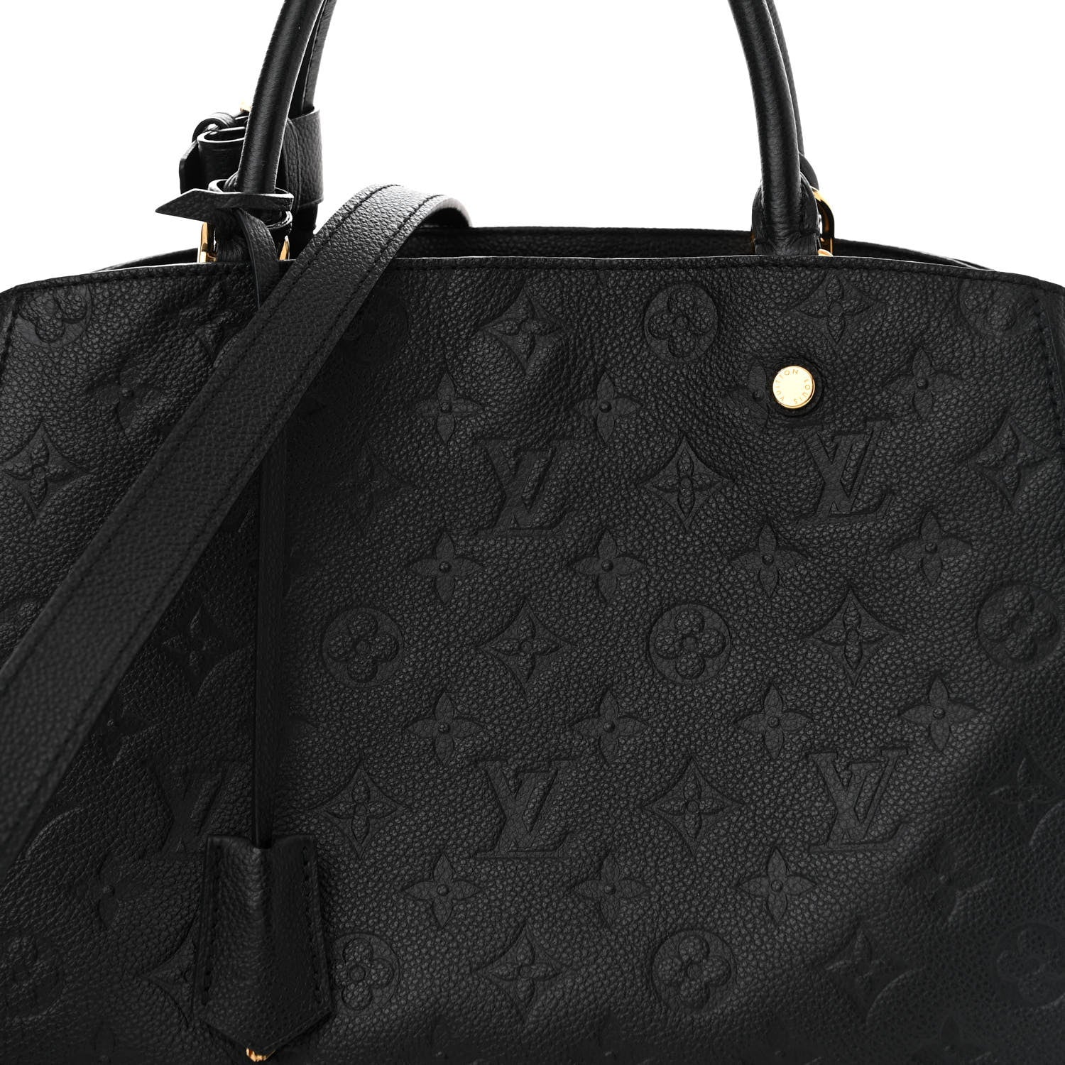 Louis Vuitton Empreinte Montaigne MM Black 8 of 14