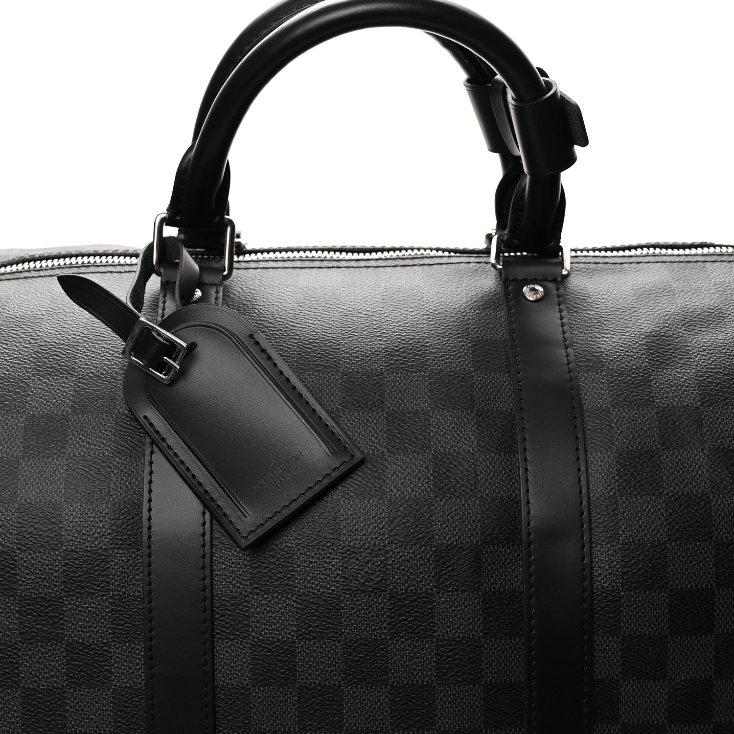 Louis Vuitton Damier Graphite Keepall Bandouliere 55 6 of 10