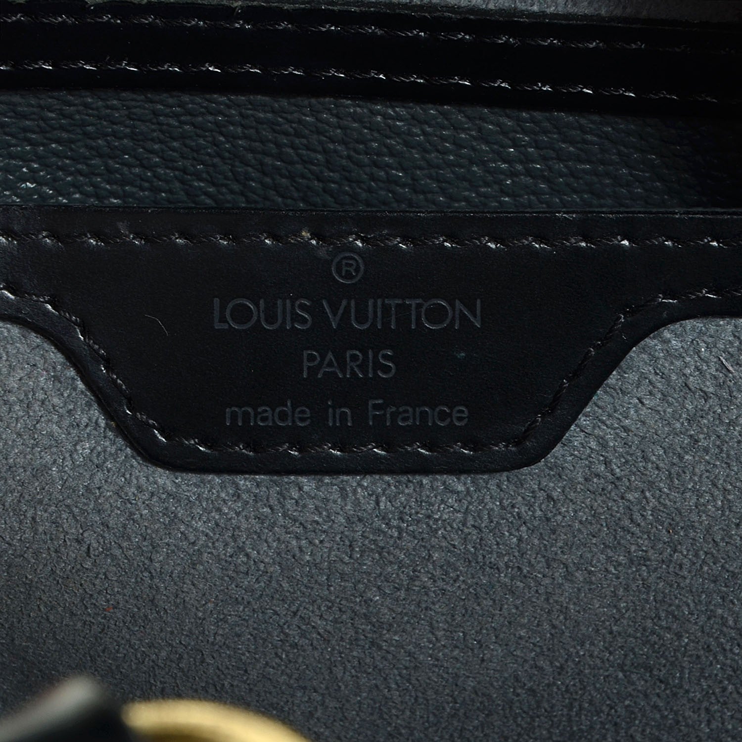 Louis Vuitton Epi Mabillon Backpack Black 6 of 7