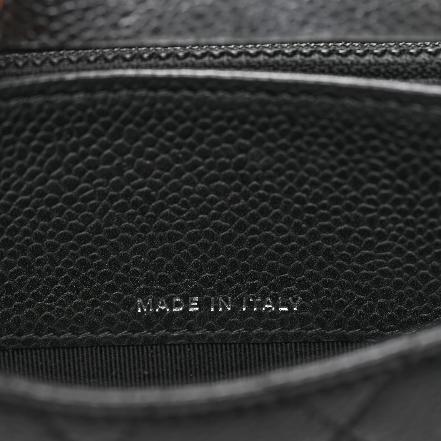 Chanel Caviar Quilted Small Flap Wallet Black 7 of 8