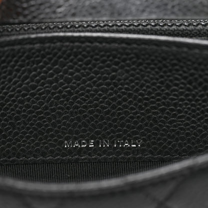 Chanel Caviar Quilted Small Flap Wallet Black 7 of 8