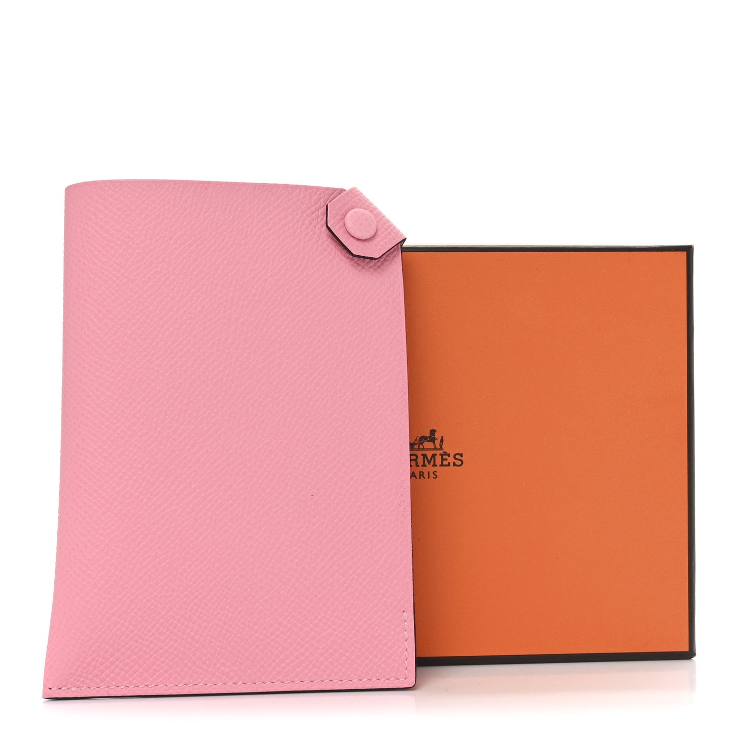 Epsom Tarmac PM Passport Holder Rose Confetti
