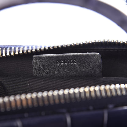 Givenchy Calfskin Crocodile Embossed Medium Antigona Dark Blue 6 of 9