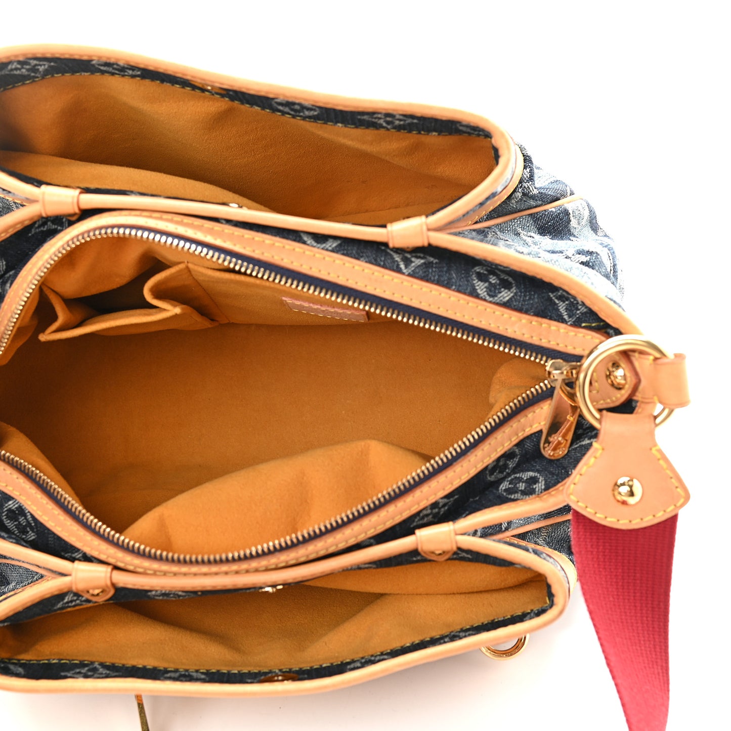 Denim Raye Porte Epaule MM