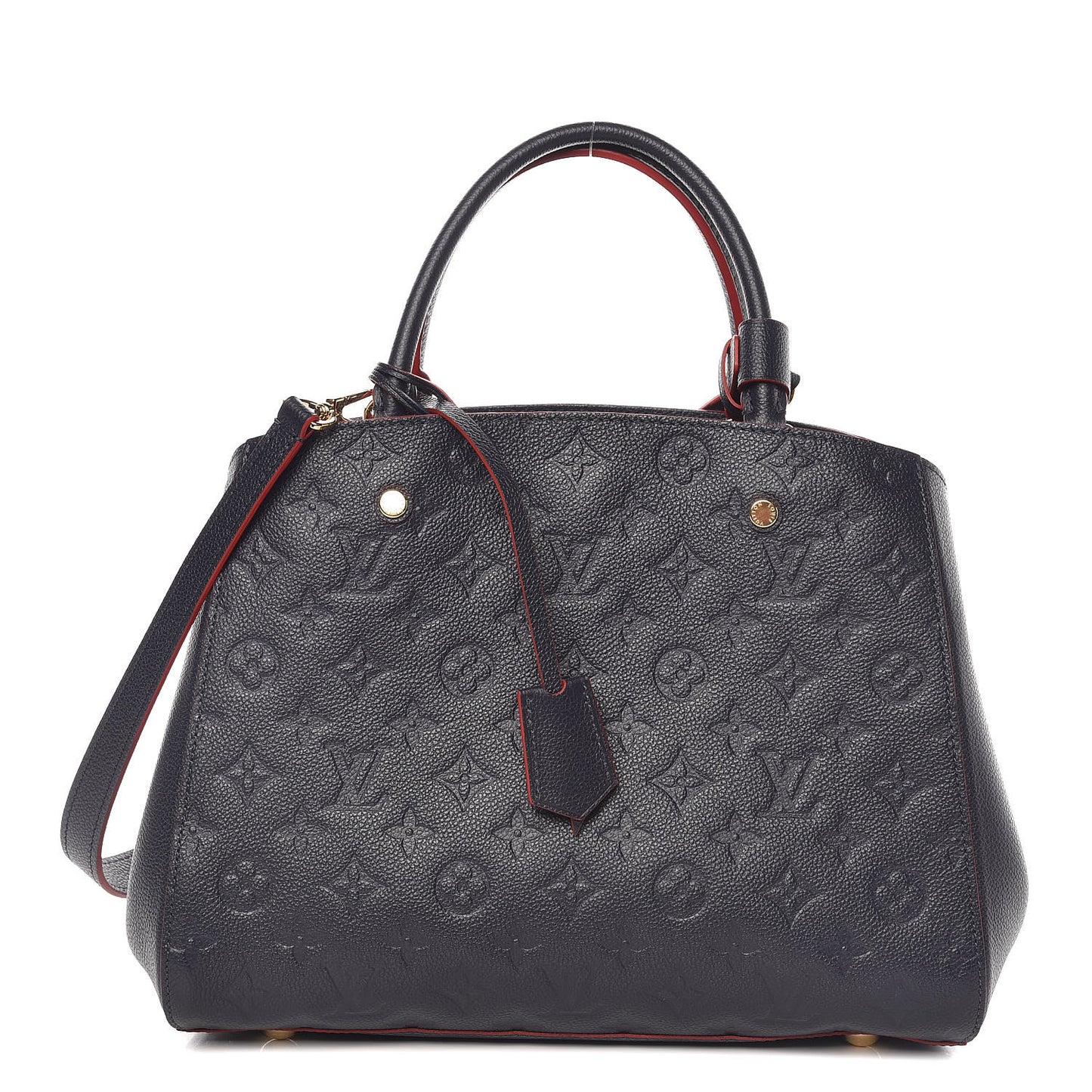 Empreinte Montaigne MM Marine Rouge