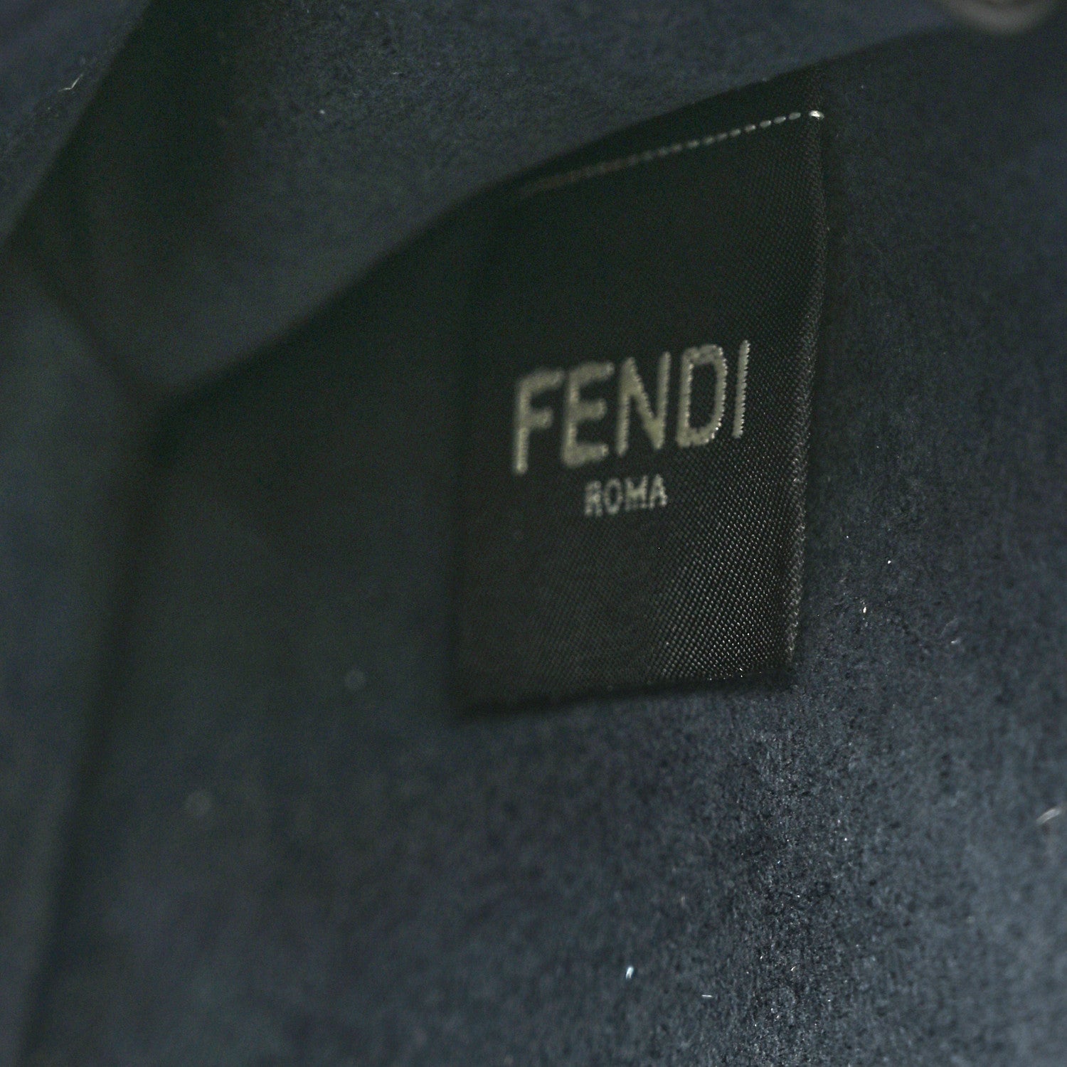 Fendi Cuoio Romano Vitello Cover Bi-Color Peekaboo I See U X Cross Satchel Blue 7 of 10