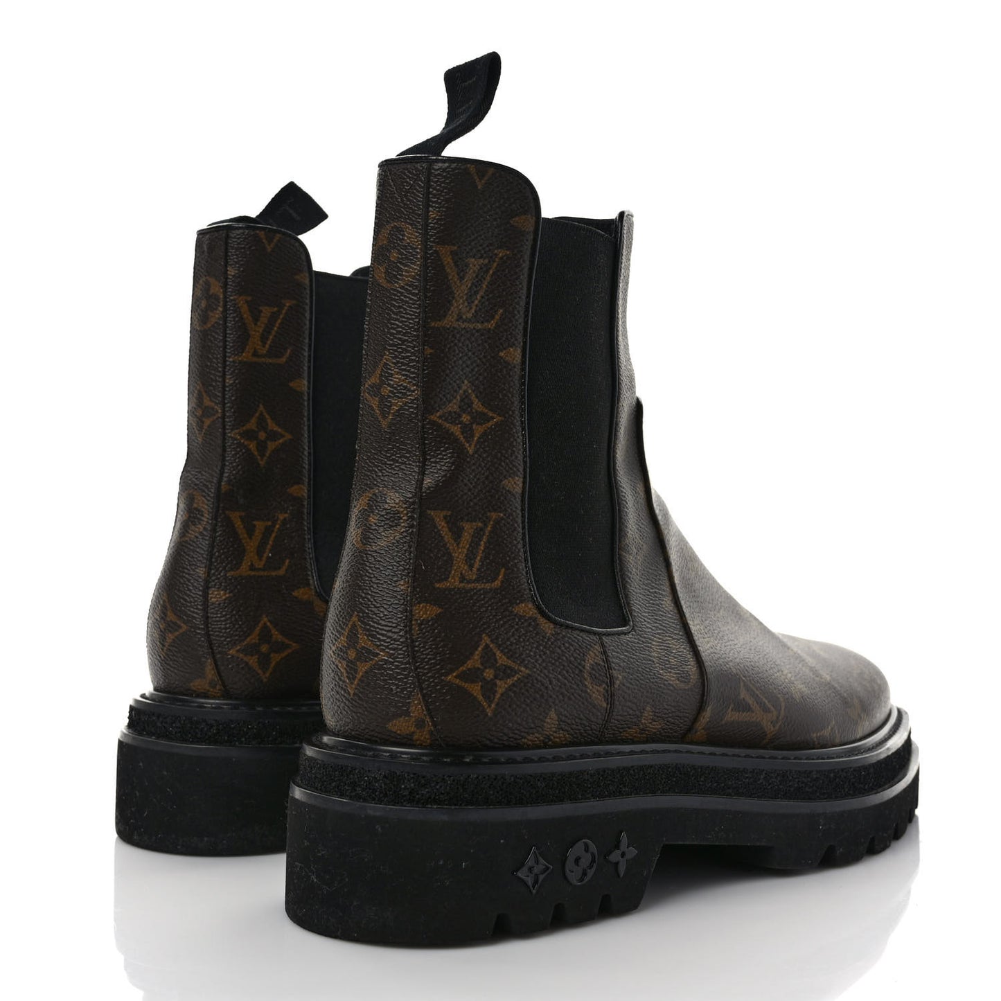 Monogram Black Ice Chelsea Boots 8