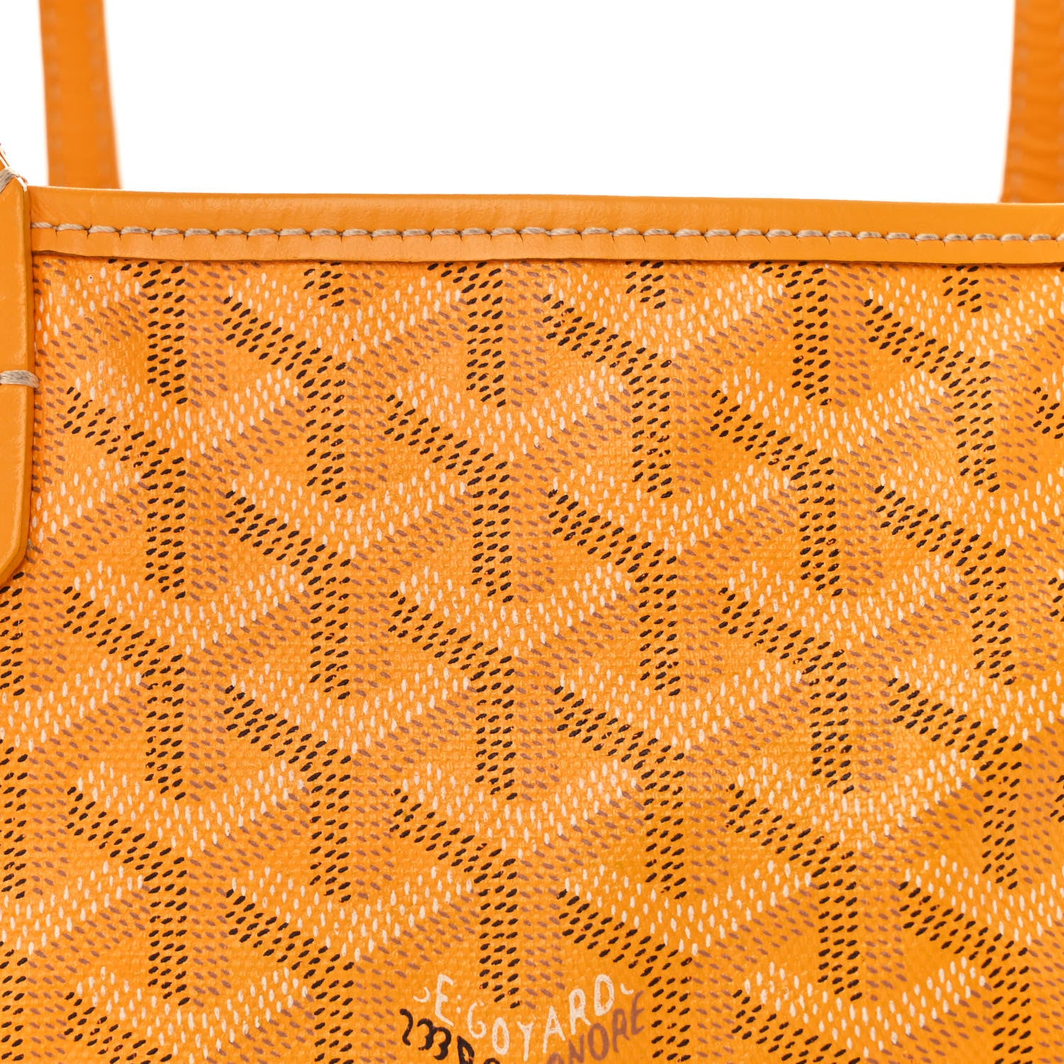 Goyard Goyardine Saint Louis PM Yellow 8 of 14