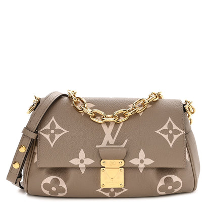 Louis Vuitton LOUIS VUITTON Empreinte Monogram Giant Favorite Tourterelle Creme 1 of 8