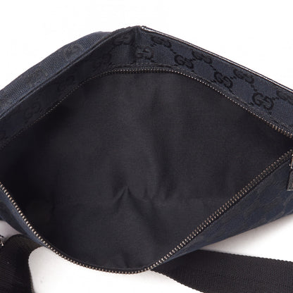 Gucci GG Monogram Double Pocket Belt Bag Black 5 of 7