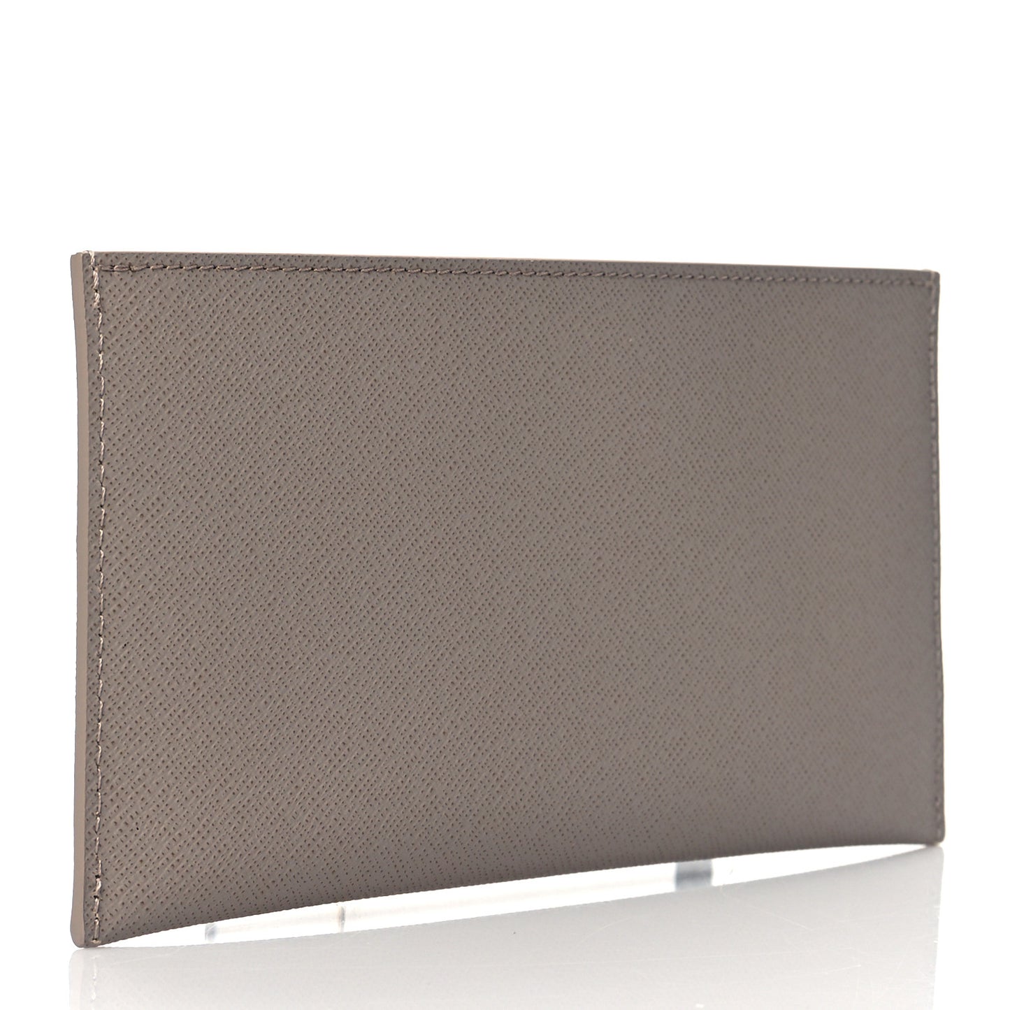 Calfskin Felicie Chain Wallet Card Holder Insert Tourterelle