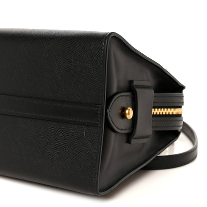 Prada Saffiano City Calfskin Small Esplanade Black 10 of 10