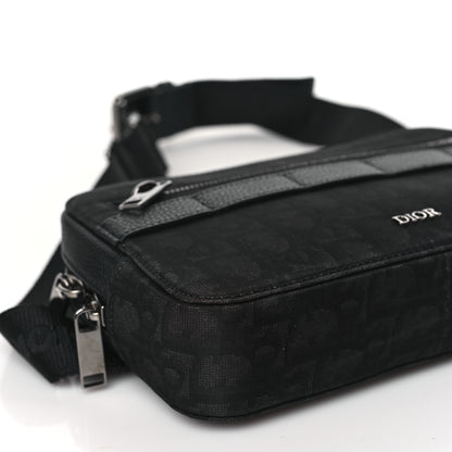 Christian Dior HOMME Oblique Safari Messenger Black 8 of 9