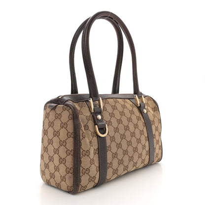 Gucci Monogram Small Abbey Boston Dark Brown 3 of 14
