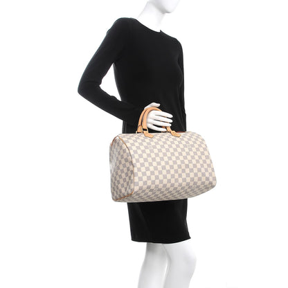 Louis Vuitton Damier Azur Speedy 35 2 of 10