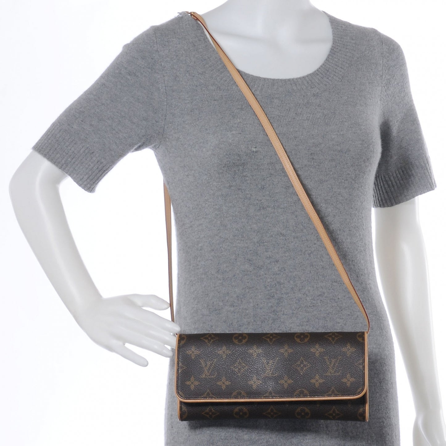 Monogram Pochette Twin GM