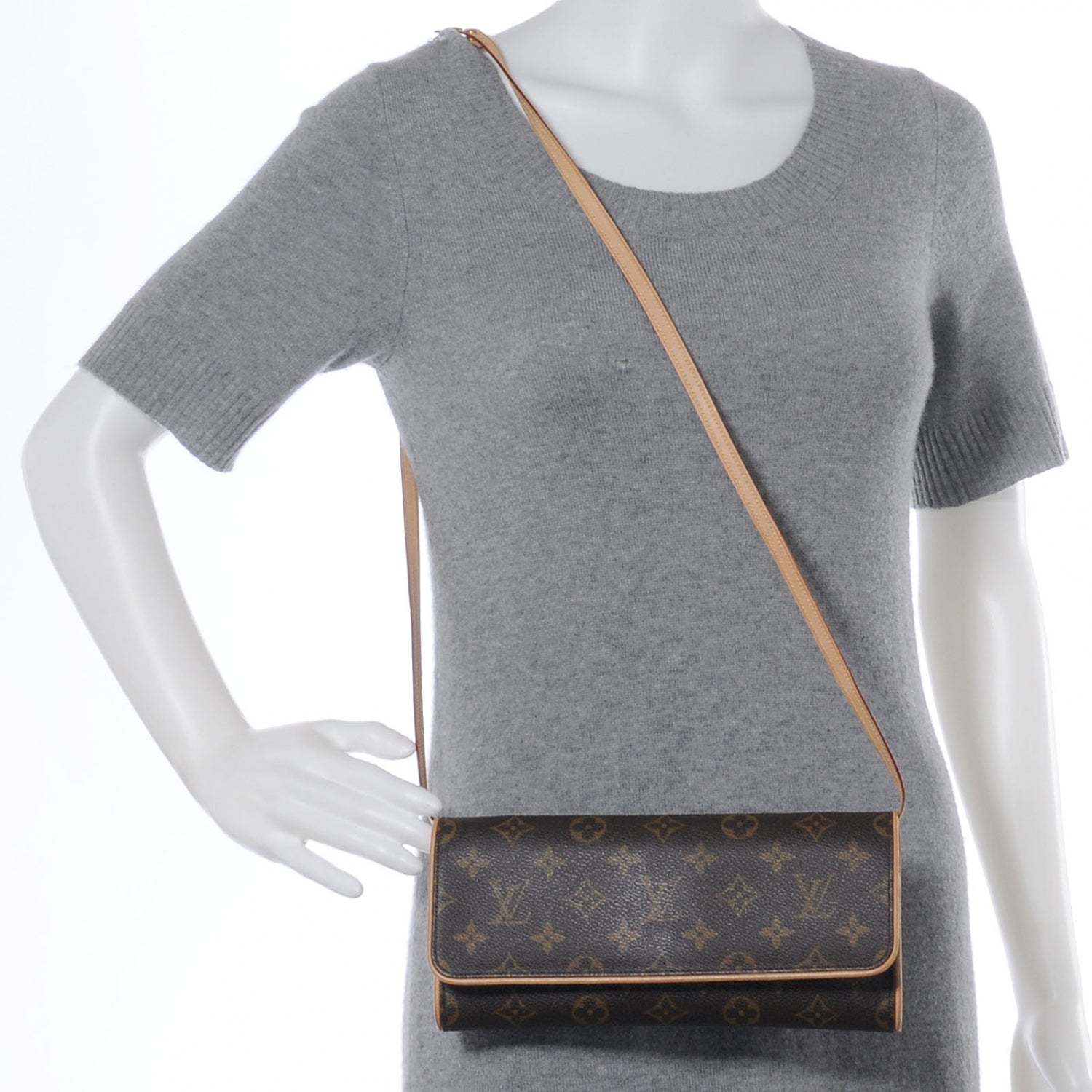 Louis Vuitton Monogram Pochette Twin GM 2 of 8