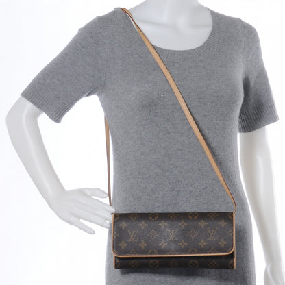 Louis Vuitton Monogram Pochette Twin GM 2 of 8