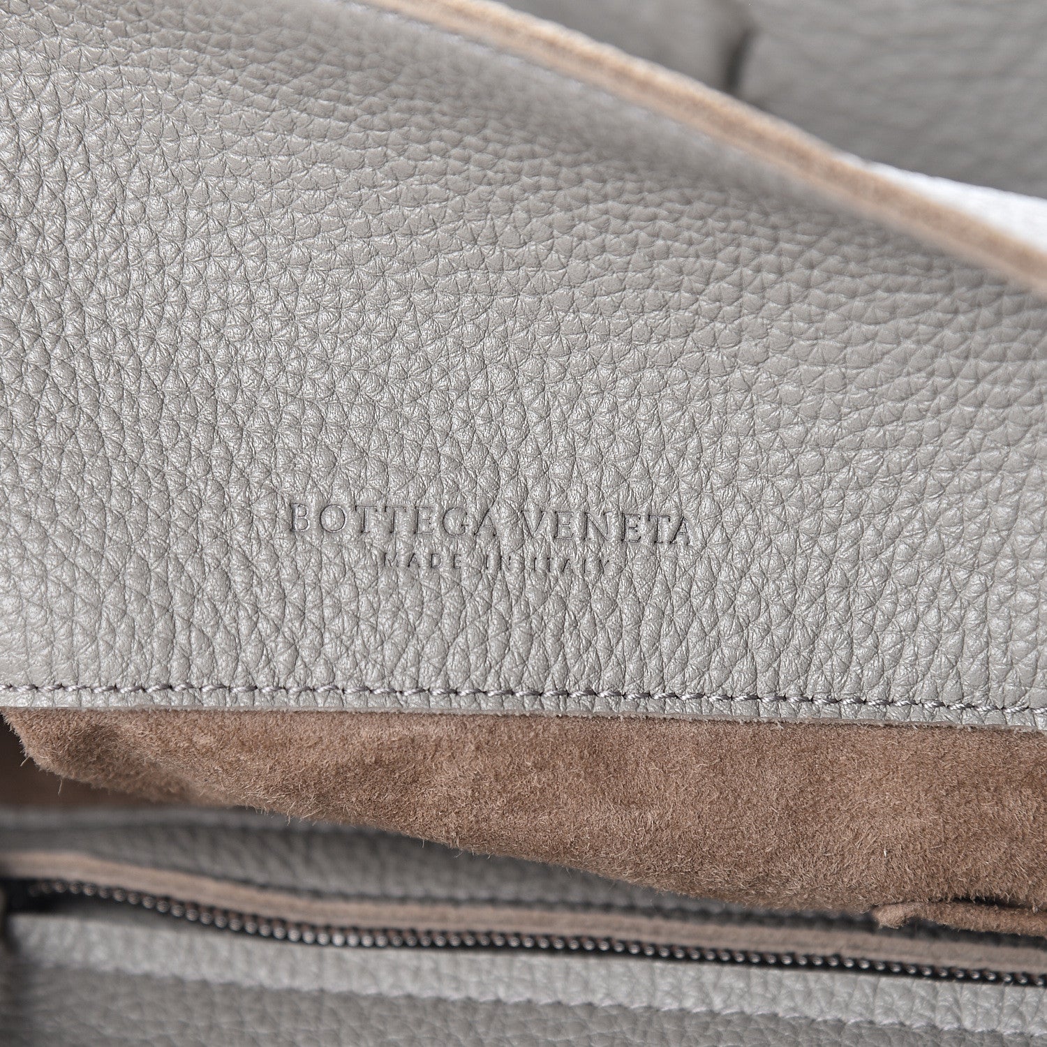 Bottega Veneta Cervo Deerskin Hobo Light Grey 6 of 16