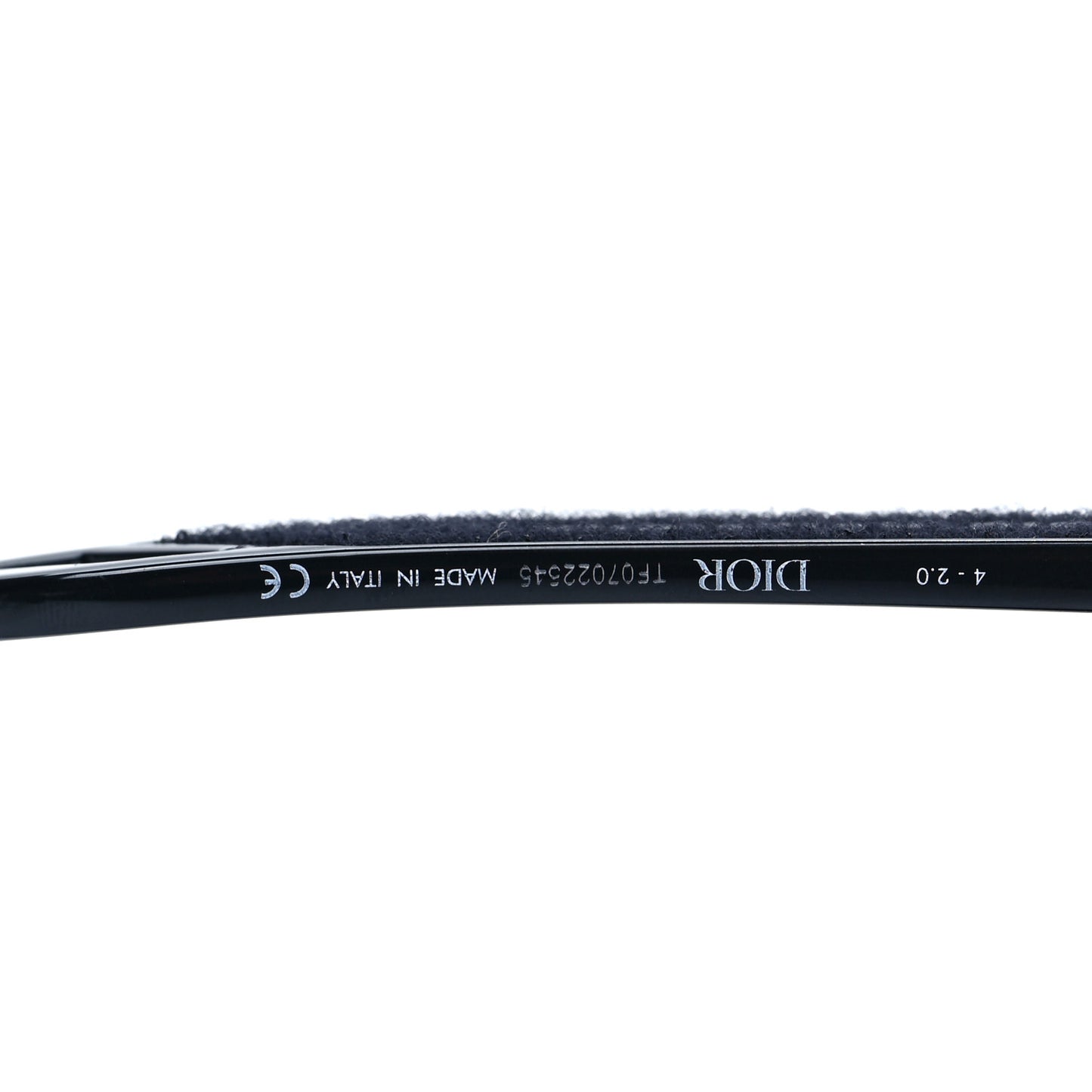 Acetate Diorxtrem MU Oblique Mask Sunglasses Black
