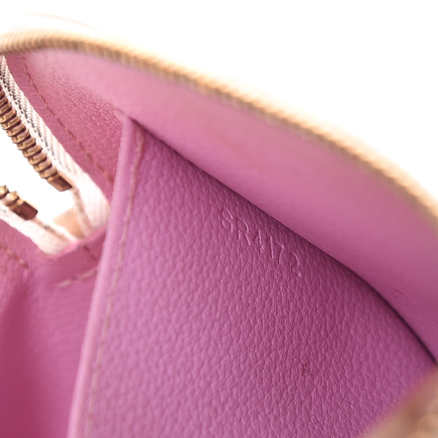 Louis Vuitton Monogram Multicolor Cosmetic Pouch White Litchi 7 of 8