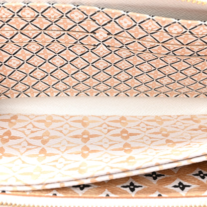 Louis Vuitton Monogram Giant By The Pool Zippy Wallet Resort Beige 5 of 12