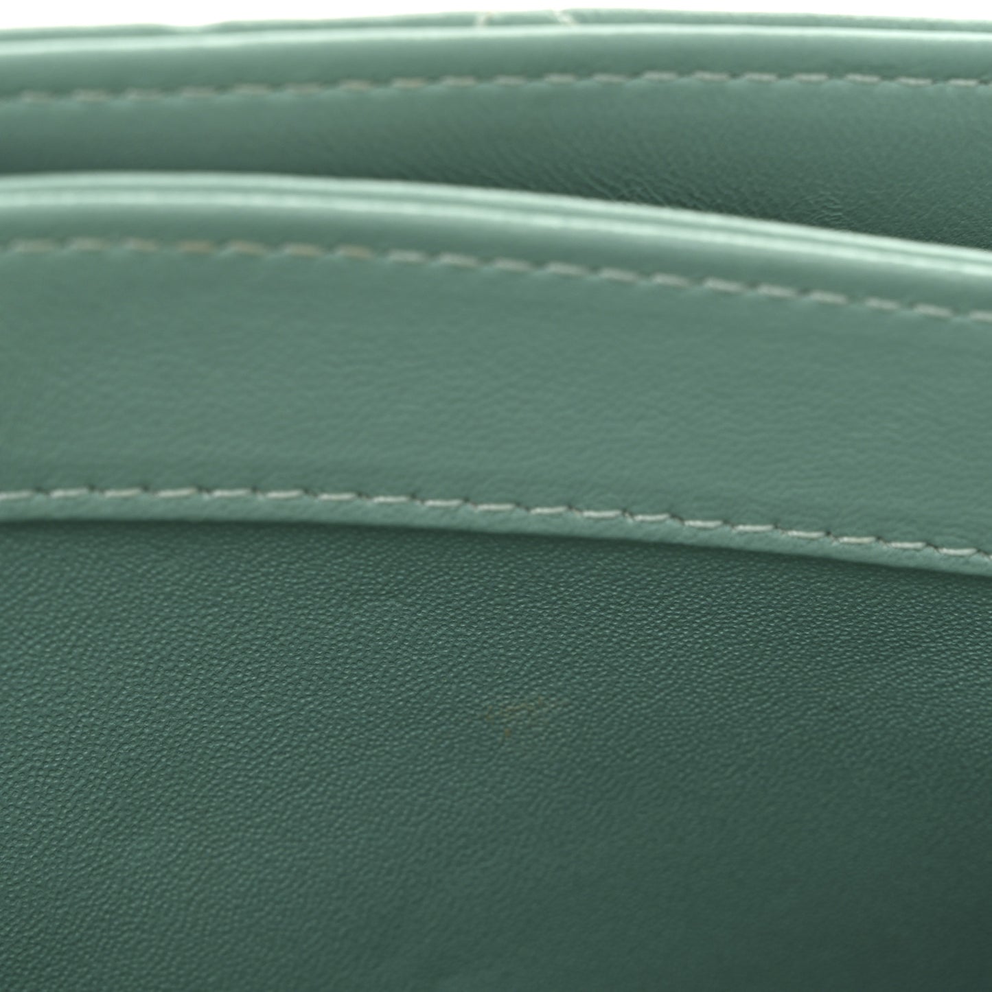 Lambskin Quilted Small Trendy CC Flap Dual Handle Bag Turquoise