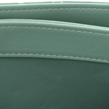 Chanel Lambskin Quilted Small Trendy CC Flap Dual Handle Bag Turquoise 12 of 15