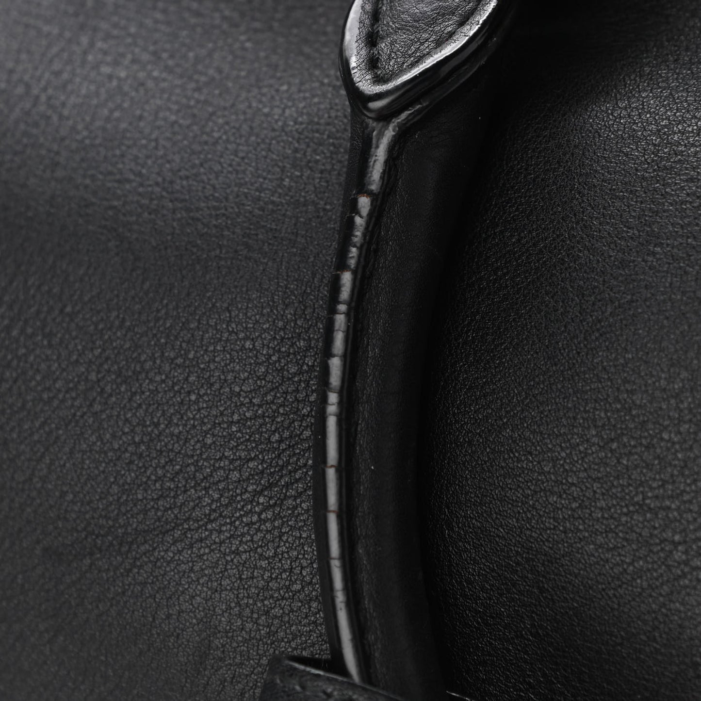 Calfskin Small Classic Y Cabas Navy Blue