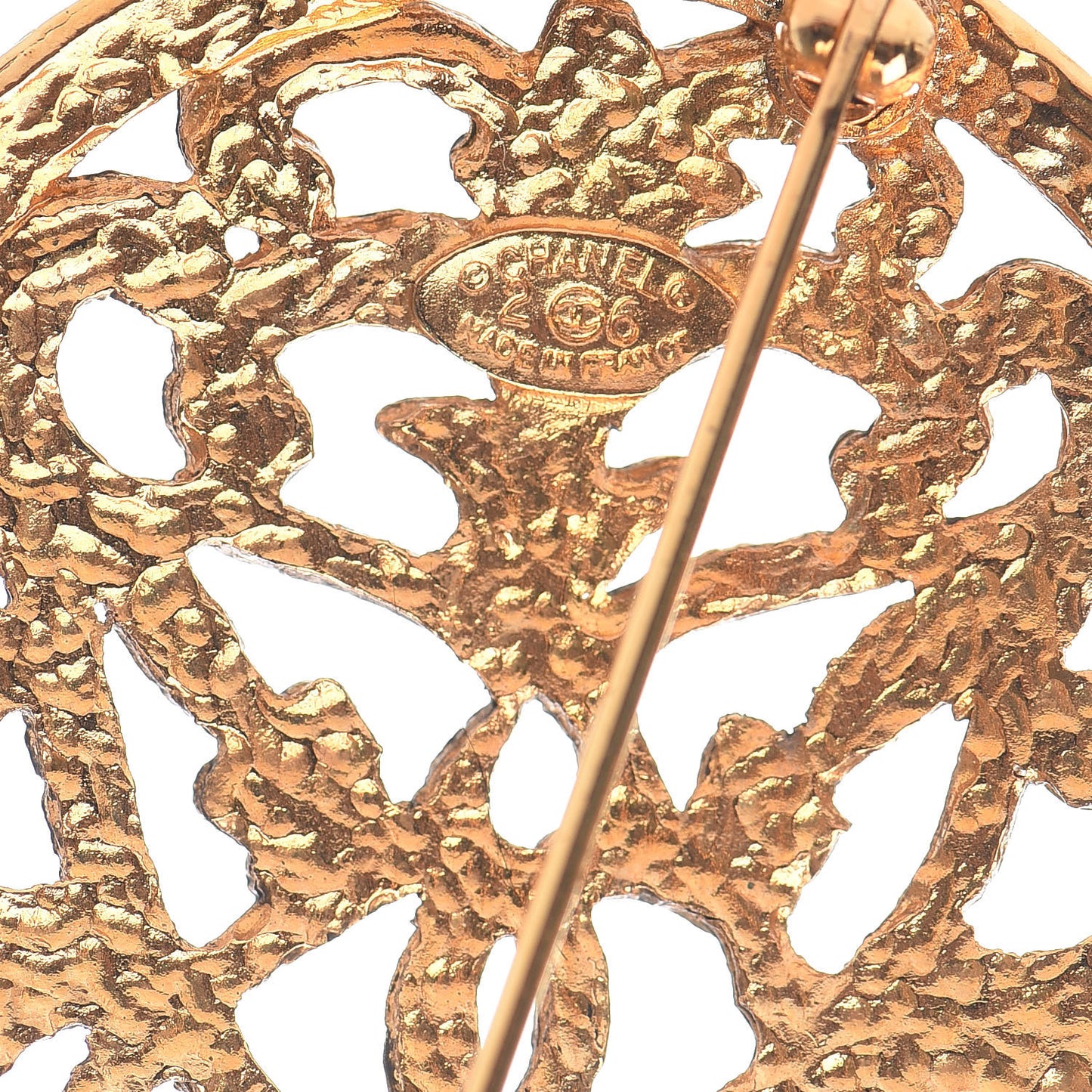 CC Brooch Gold