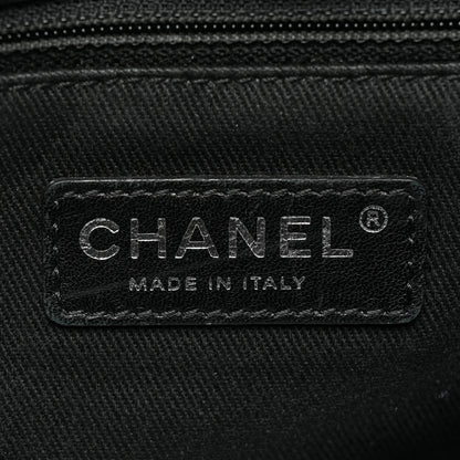 Chanel Goatskin Quilted Large City Rock Flap Black 6 of 10