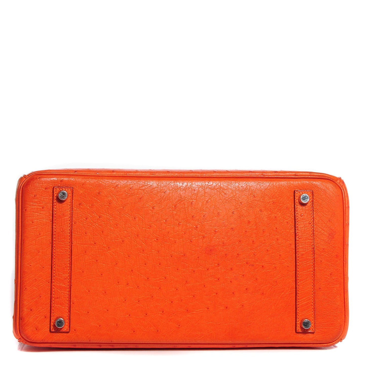 Ostrich Birkin 35 Orange
