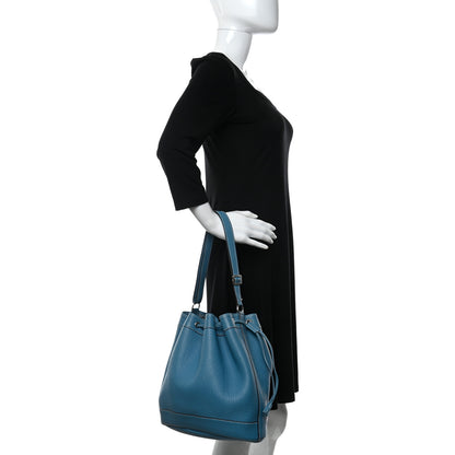 Hermes Taurillon Clemence Market 28 Blue Jean 2 of 11