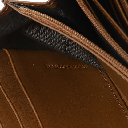 Burberry Stitched Leather Large Ziggy Zip Around Wallet Toffee 8 of 8